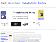 Tablet Screenshot of planetpostereditions.info